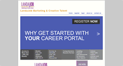Desktop Screenshot of mylandajob.com